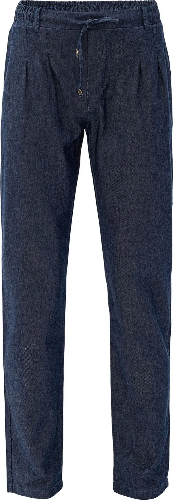 By Diess Collection By Diess Collection Hlače s naborima  indigo
