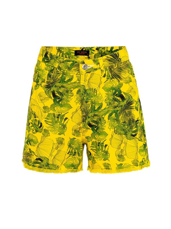 By Diess Collection By Diess Collection Hlače  žuta / zelena / crna