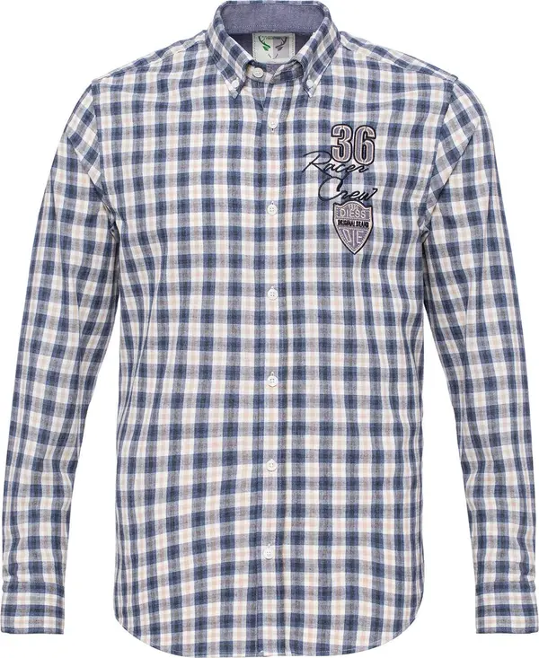 By Diess Collection By Diess Collection Košulja  bež / ecru/prljavo bijela / plava