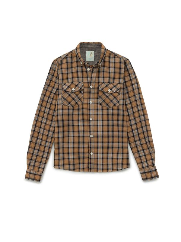 By Diess Collection By Diess Collection Košulja  bež / smeđa / siva / crna