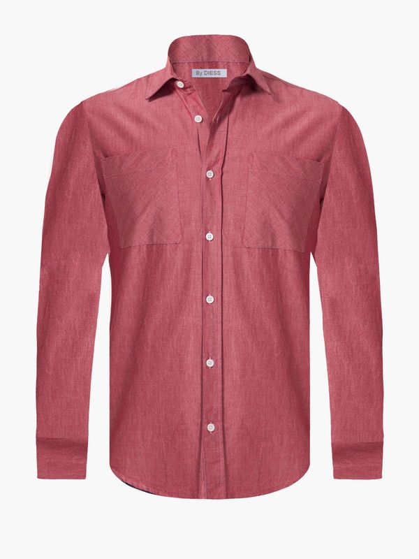 By Diess Collection By Diess Collection Košulja  crvena / bijela