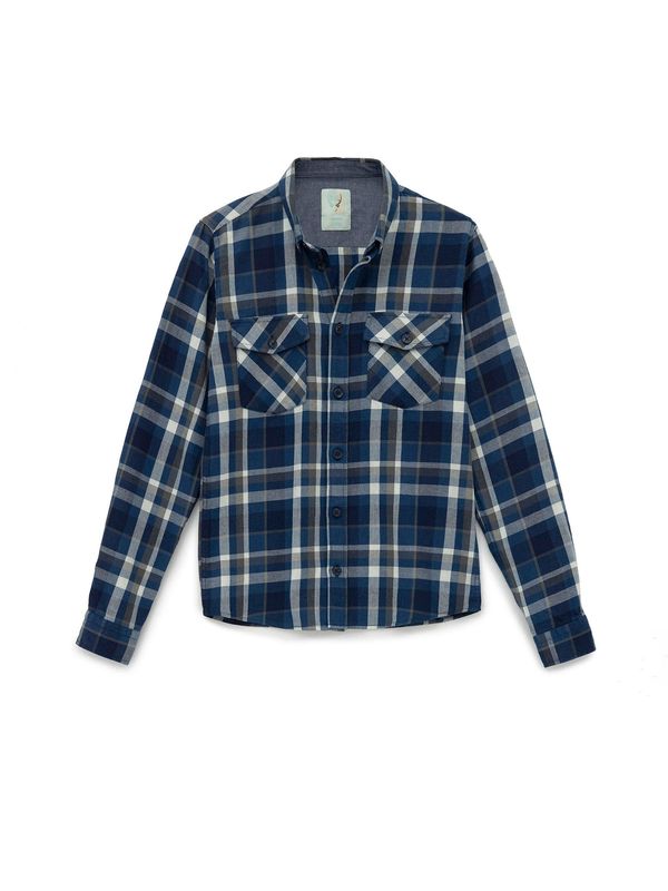 By Diess Collection By Diess Collection Košulja  indigo / siva / bijela