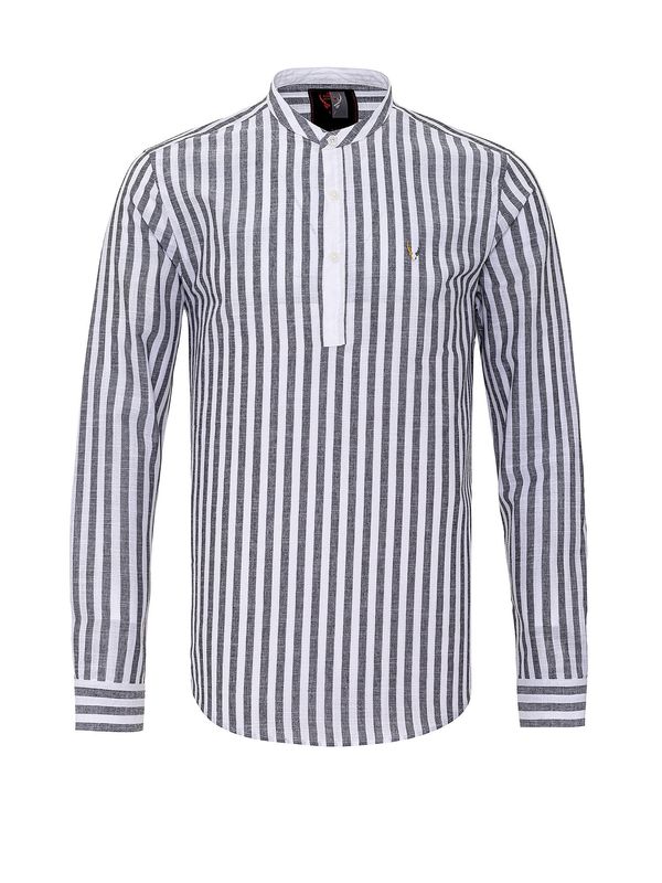 By Diess Collection By Diess Collection Košulja  mornarsko plava / bijela