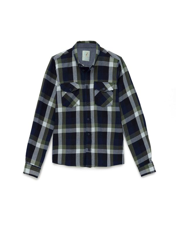 By Diess Collection By Diess Collection Košulja  morsko plava / siva / kaki