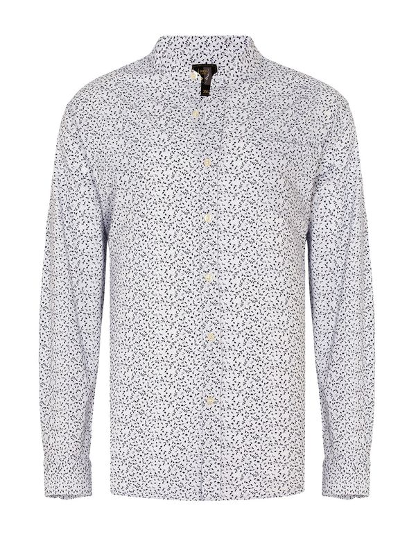 By Diess Collection By Diess Collection Košulja 'OXFORD'  siva / bijela