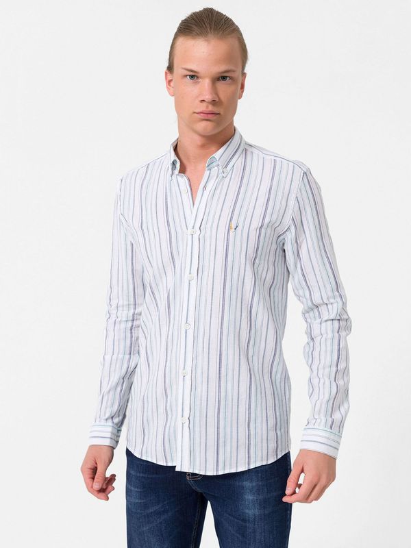 By Diess Collection By Diess Collection Košulja  plava / bijela