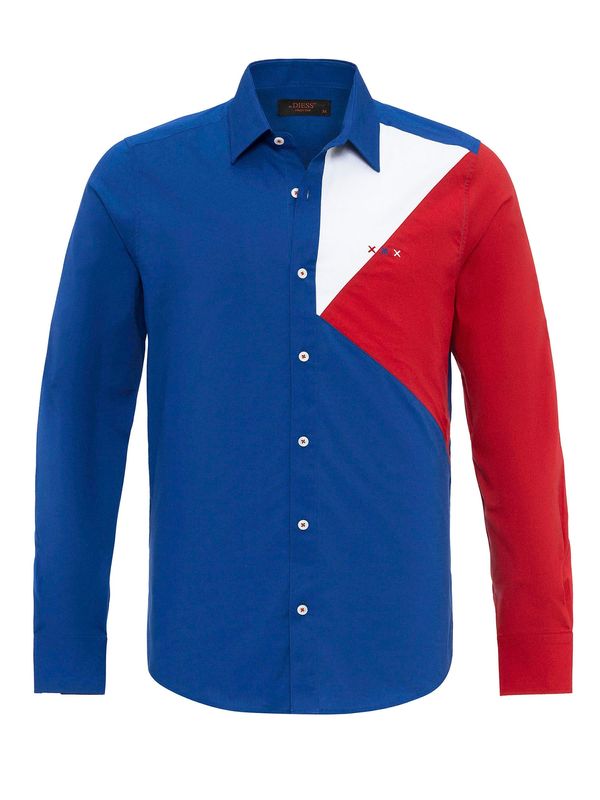 By Diess Collection By Diess Collection Košulja  plava / crvena / bijela