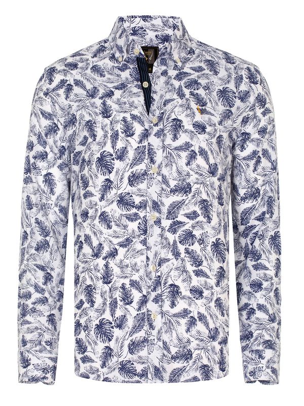 By Diess Collection By Diess Collection Košulja  plava melange / bijela