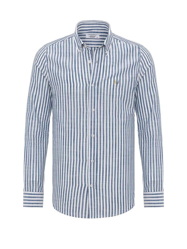 By Diess Collection By Diess Collection Košulja  plava / žuta / bijela