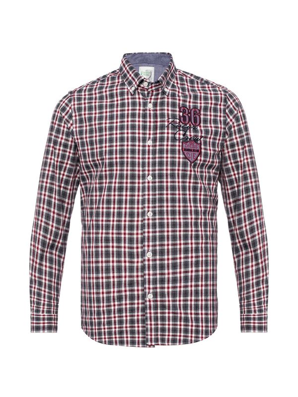 By Diess Collection By Diess Collection Košulja  siva / crvena / bijela