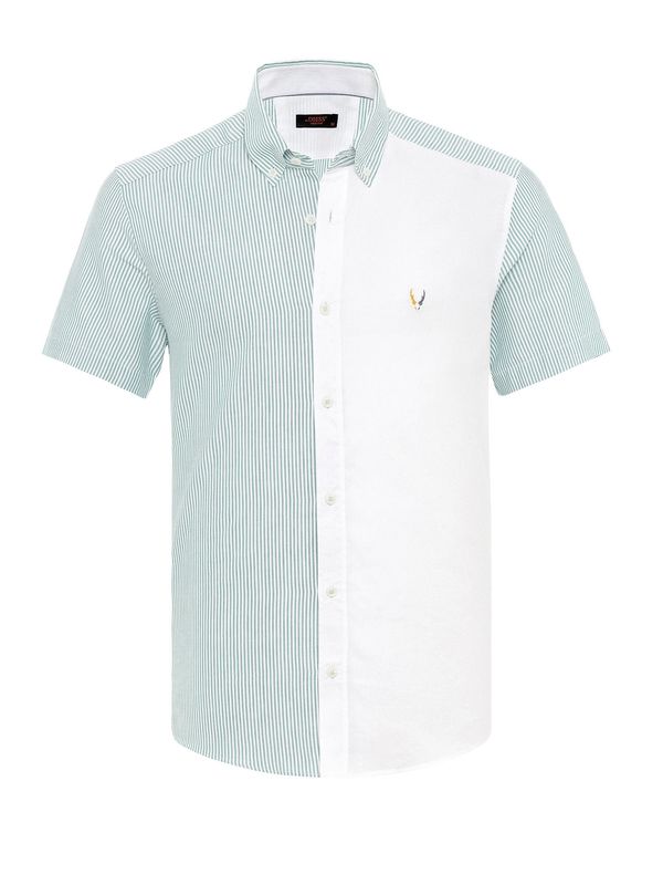 By Diess Collection By Diess Collection Košulja  zelena / bijela