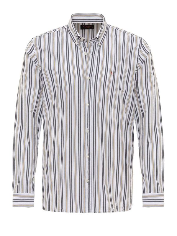 By Diess Collection By Diess Collection Košulja  žuta / antracit siva / svijetlosiva / bijela