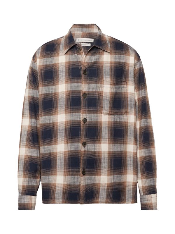 By Garment Makers By Garment Makers Košulja 'Storm'  smeđa / bijela