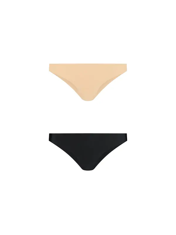 Bye Bra Bye Bra Slip  bež / crna