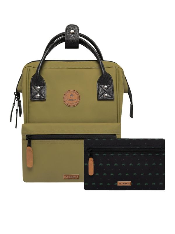 Cabaia Cabaia Ruksak 'Adventurer'  svijetlosmeđa / kaki / crna