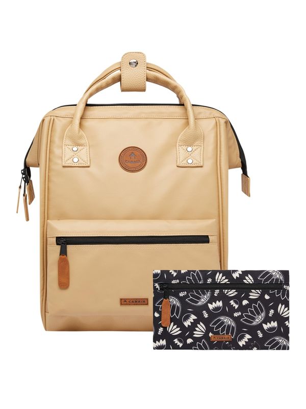 Cabaia Cabaia Ruksak  pijesak / crna / bijela