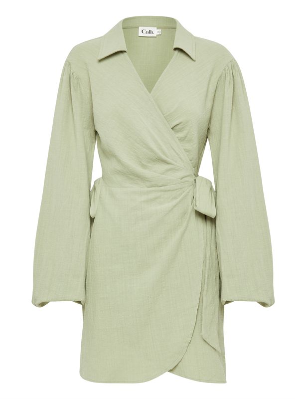 Calli Calli Košulja haljina 'FELIX'  pastelno zelena
