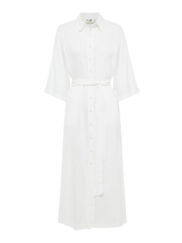 Calli Calli Ljetna haljina 'GRETANA'  bijela