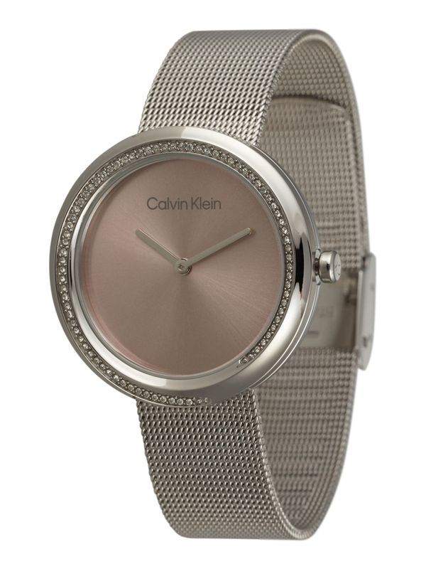 Calvin Klein Calvin Klein Analogni sat  rosé / srebro