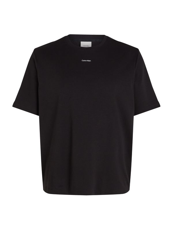 Calvin Klein Big & Tall Calvin Klein Big & Tall Majica  crna / bijela