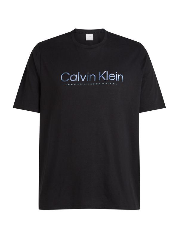 Calvin Klein Big & Tall Calvin Klein Big & Tall Majica  noćno plava / azur / crna / bijela