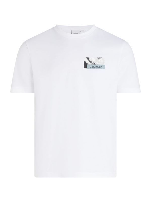 Calvin Klein Big & Tall Calvin Klein Big & Tall Majica  svijetloplava / crna / bijela