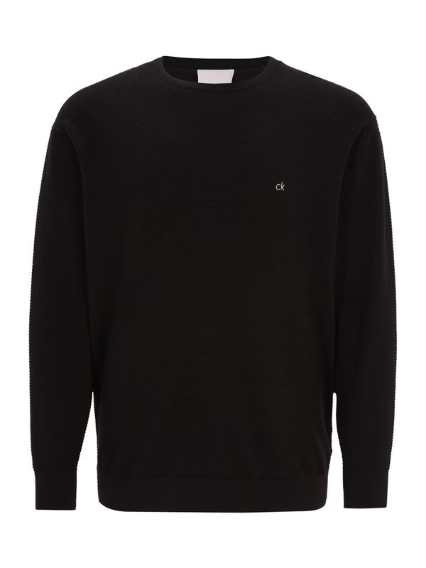 Calvin Klein Big & Tall Calvin Klein Big & Tall Pulover  crna