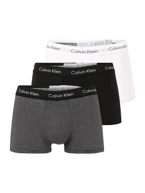 Calvin Klein Calvin Klein Bokserice  crna / bijela