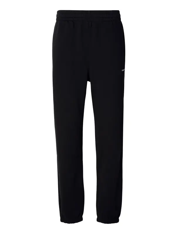 Calvin Klein Calvin Klein Hlače 'NANO'  crna / bijela