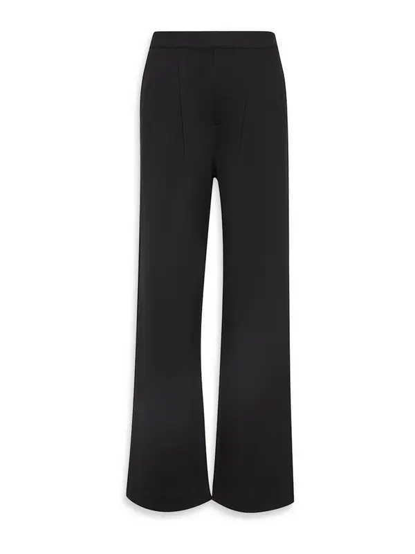 Calvin Klein Calvin Klein Hlače s naborima  crna