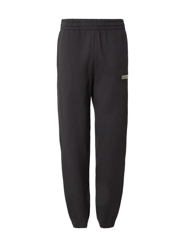 Calvin Klein Calvin Klein Hlače  svijetlosiva / crna