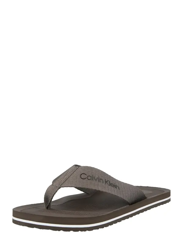 Calvin Klein Calvin Klein Japanke  taupe siva / crna