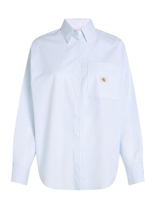 Calvin Klein Jeans Calvin Klein Jeans Bluza  svijetloplava / bijela