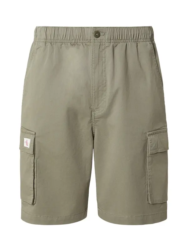Calvin Klein Jeans Calvin Klein Jeans Cargo hlače  maslinasta