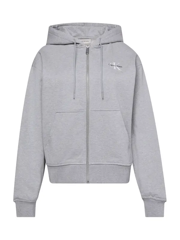 Calvin Klein Jeans Calvin Klein Jeans Gornji dio trenirke  siva melange / crna / bijela
