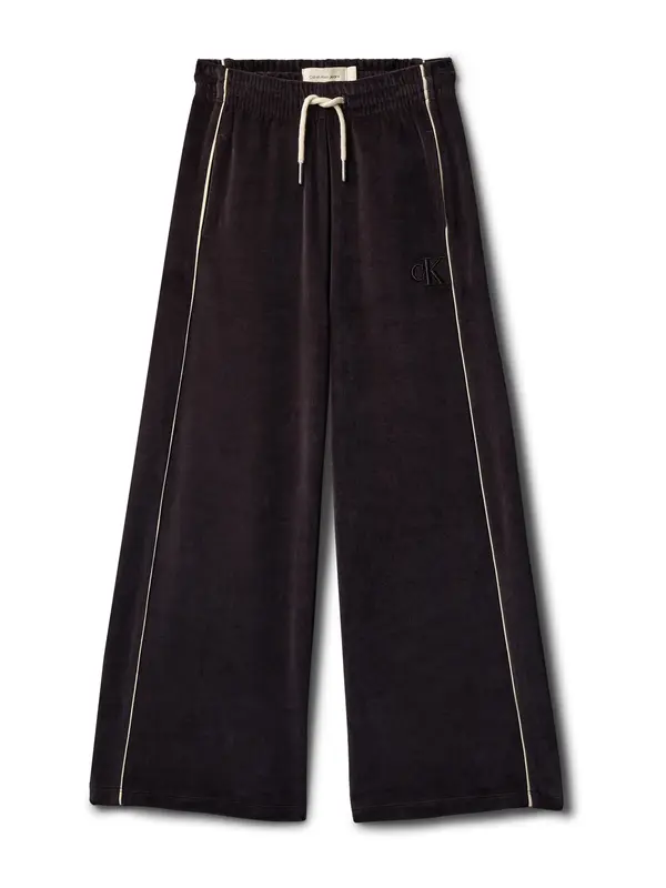 Calvin Klein Jeans Calvin Klein Jeans Hlače  crna / bijela