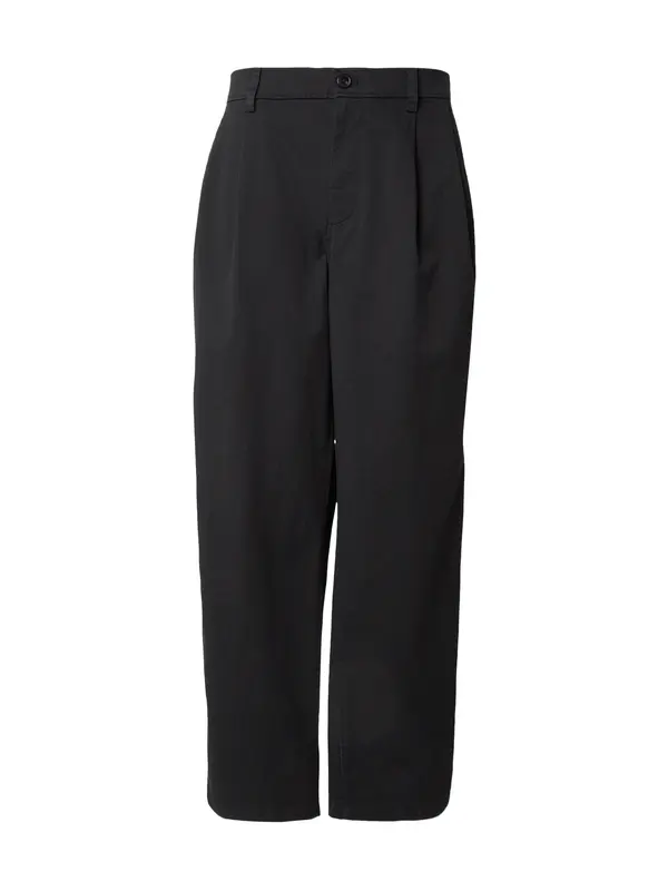 Calvin Klein Jeans Calvin Klein Jeans Hlače s naborima  crna