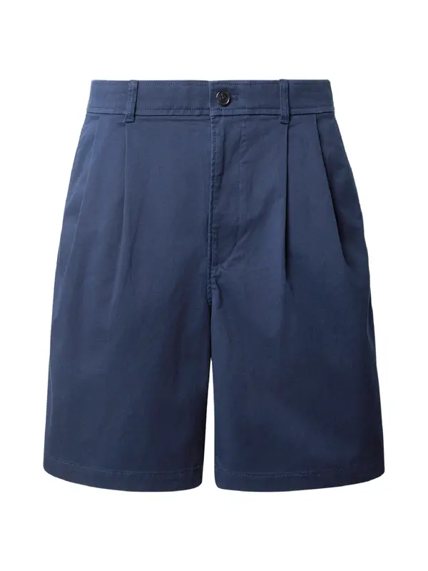 Calvin Klein Jeans Calvin Klein Jeans Hlače s naborima  morsko plava