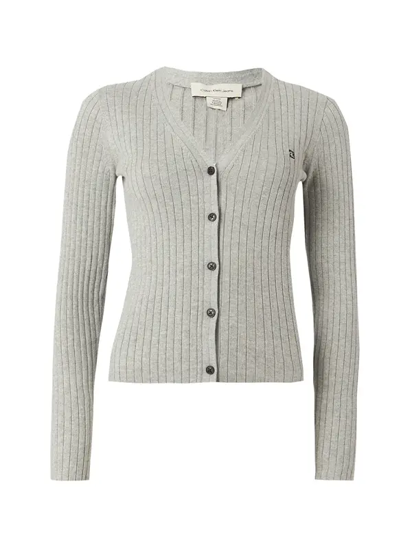Calvin Klein Jeans Calvin Klein Jeans Kardigan  siva melange