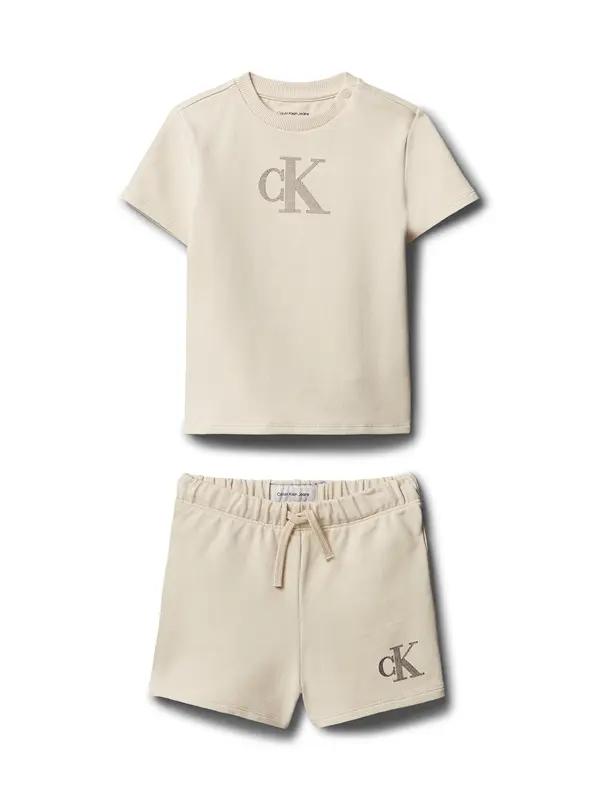Calvin Klein Jeans Calvin Klein Jeans Komplet  bež siva / crna