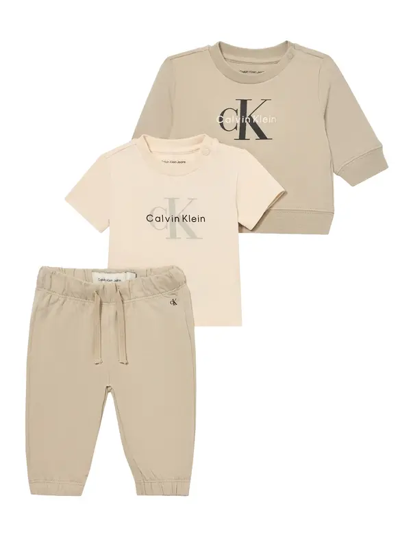 Calvin Klein Jeans Calvin Klein Jeans Komplet  nude / taupe siva / tamo siva / crna