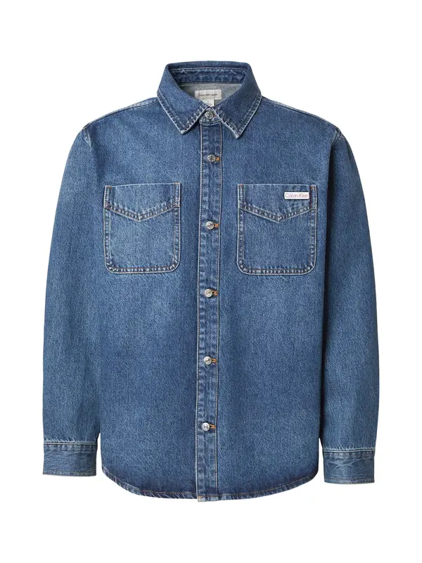 Calvin Klein Jeans Calvin Klein Jeans Košulja '90S HORIZON'  plavi traper