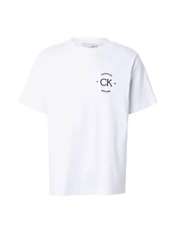 Calvin Klein Jeans Calvin Klein Jeans Majica '20S APRIL'  crna / bijela