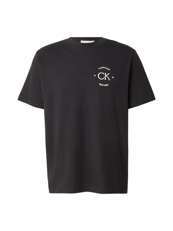 Calvin Klein Jeans Calvin Klein Jeans Majica '20S APRIL'  crna / bijela