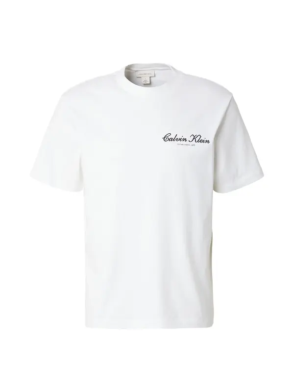 Calvin Klein Jeans Calvin Klein Jeans Majica '20S MARCH'  crna / bijela