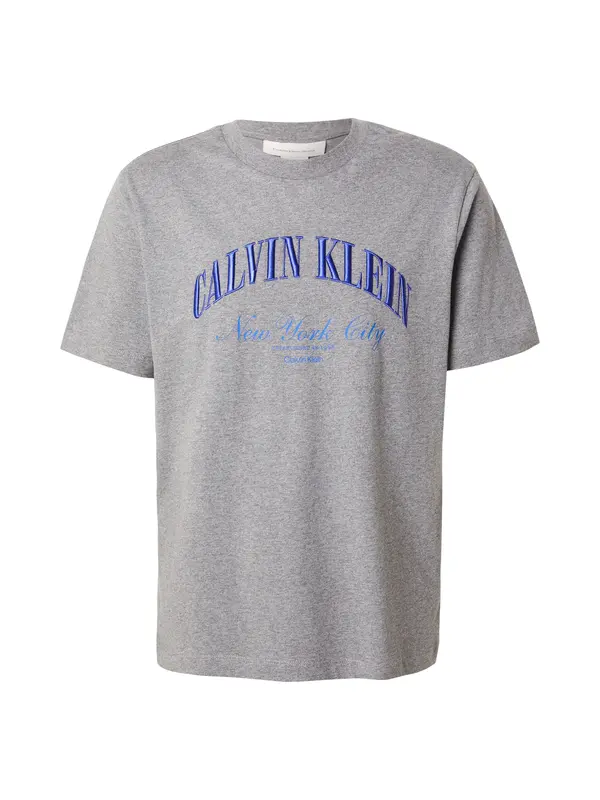 Calvin Klein Jeans Calvin Klein Jeans Majica '20S'  plava / siva melange