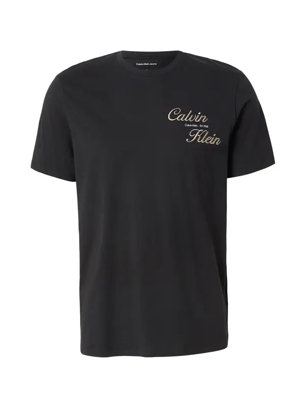 Calvin Klein Jeans Calvin Klein Jeans Majica '30s'  bež / crna / bijela