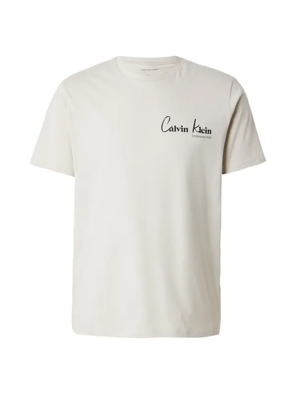 Calvin Klein Jeans Calvin Klein Jeans Majica '30S'  crna / prljavo bijela
