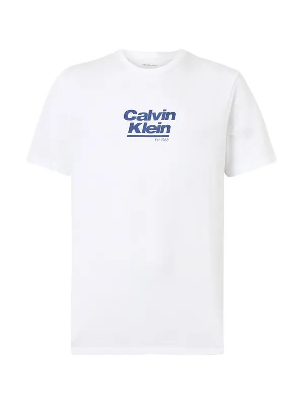 Calvin Klein Jeans Calvin Klein Jeans Majica '30S'  kraljevsko plava / bijela