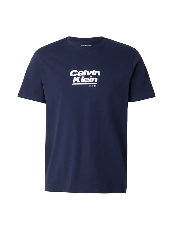 Calvin Klein Jeans Calvin Klein Jeans Majica '30S'  mornarsko plava / bijela